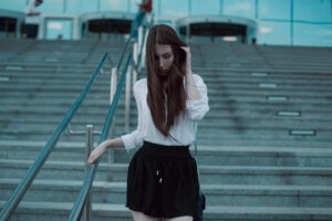 Прозрачная блуза