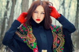Как завязывать павлопосадские платки